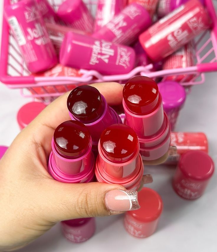 Jelly Tint Set of 4 – Long Lasting Lip & Cheek Tint Collection