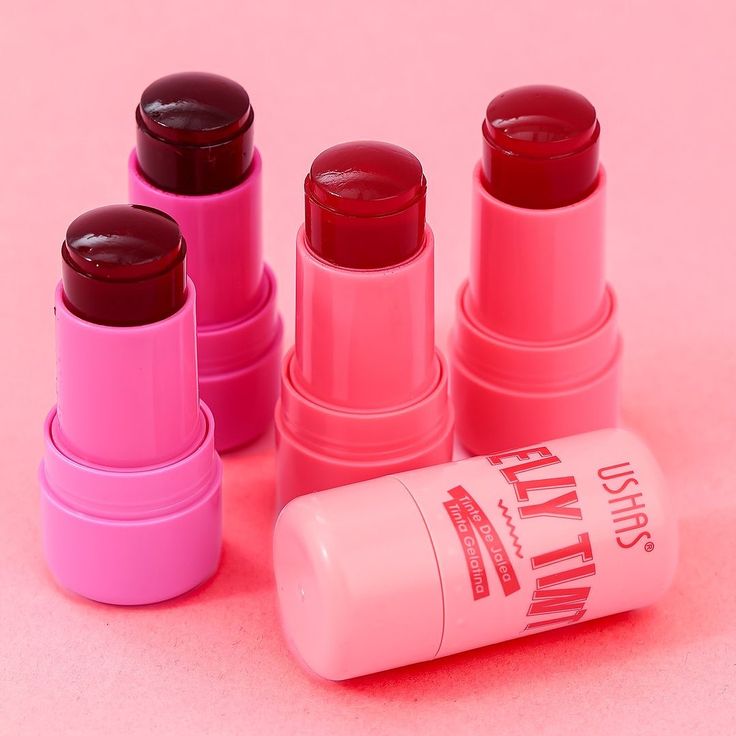 Jelly Tint Set of 4 – Long Lasting Lip & Cheek Tint Collection